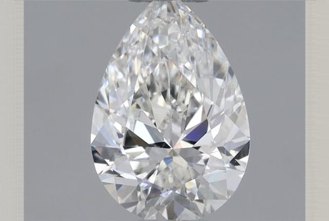 0.37 Carat Pear Diamond