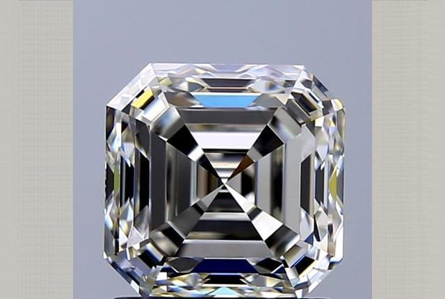 1.56 Carat Asscher Diamond