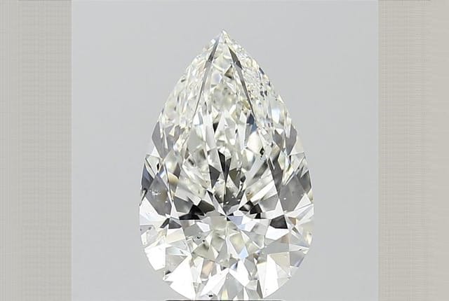 3.50 Carat Pear Diamond