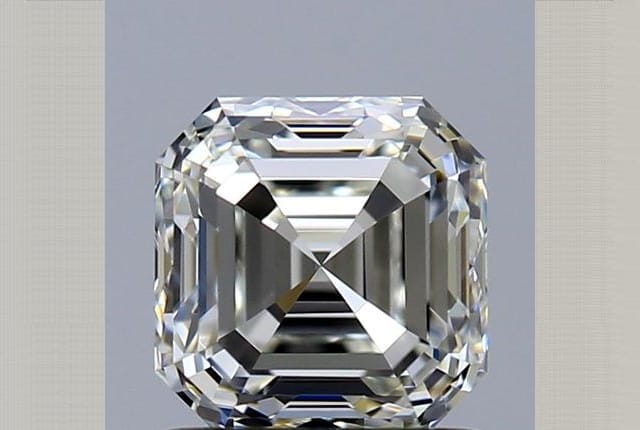 1.00 Carat Asscher Diamond