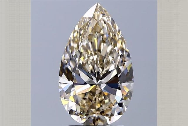 3.02 Carat Pear Diamond
