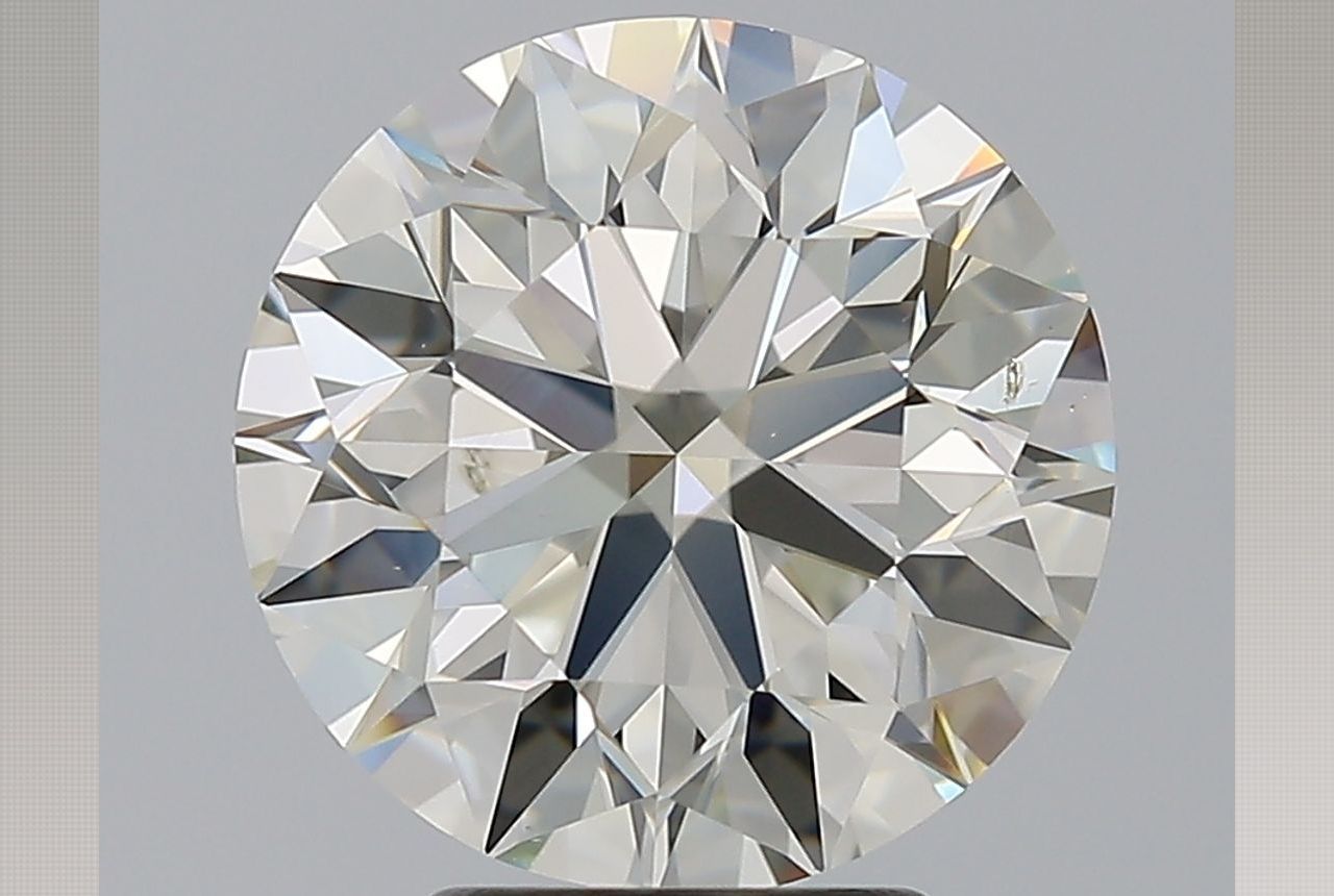 3.51 Carat Round Diamond