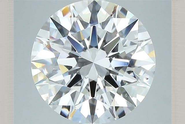 4.12 Carat Round Diamond