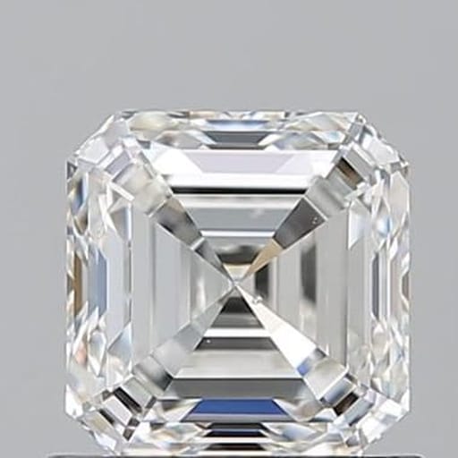 1.01 Carat Asscher Diamond