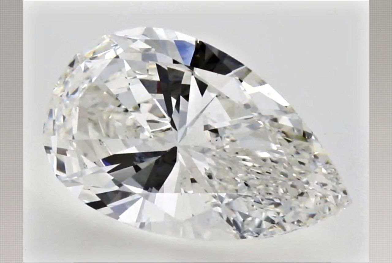 4.27 Carat Pear Diamond