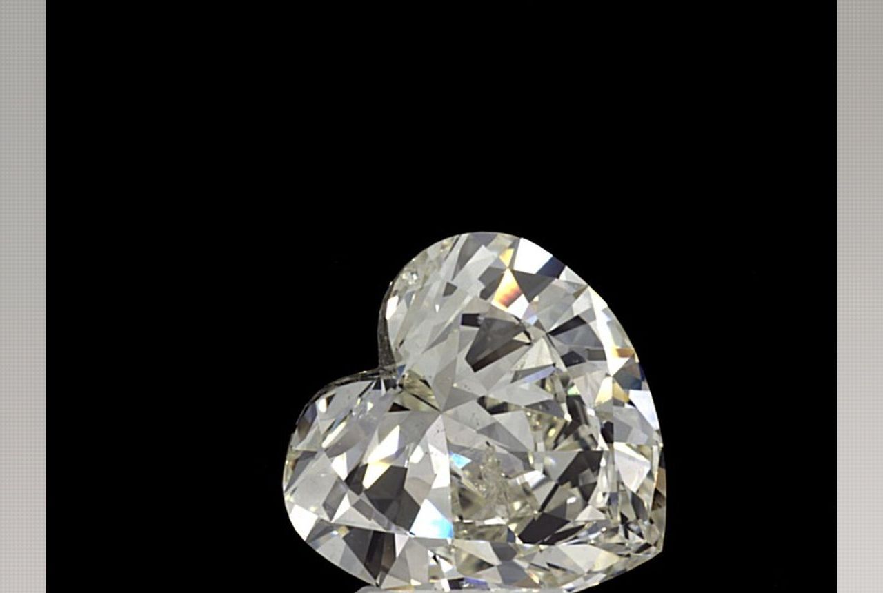 4.05 Carat Heart Diamond