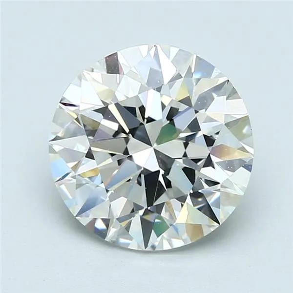 3.71 Carat Round Diamond
