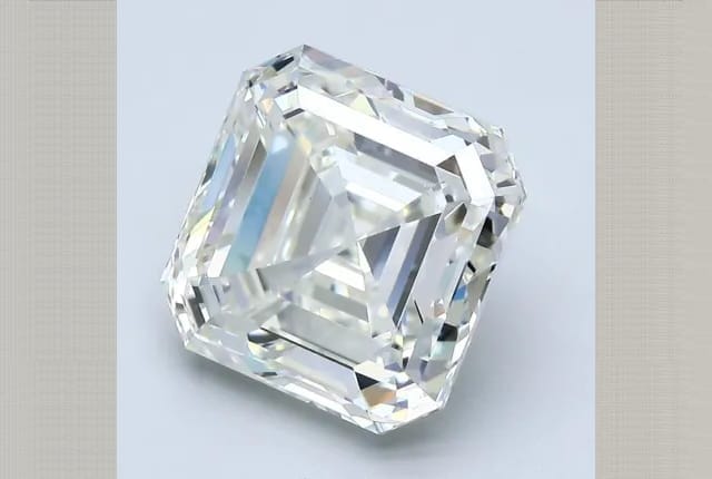 5.01 Carat Asscher Diamond