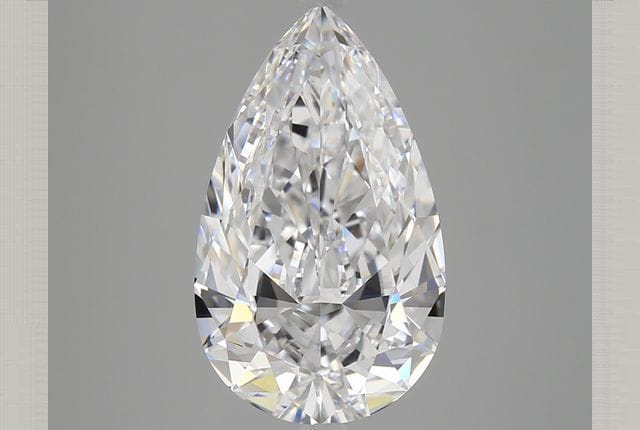 5.04 Carat Pear Diamond