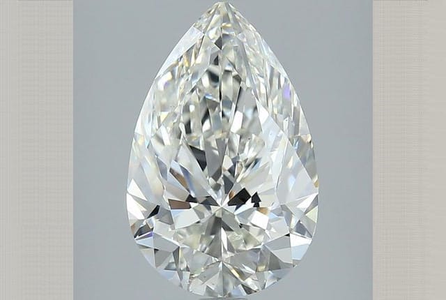 4.32 Carat Pear Diamond