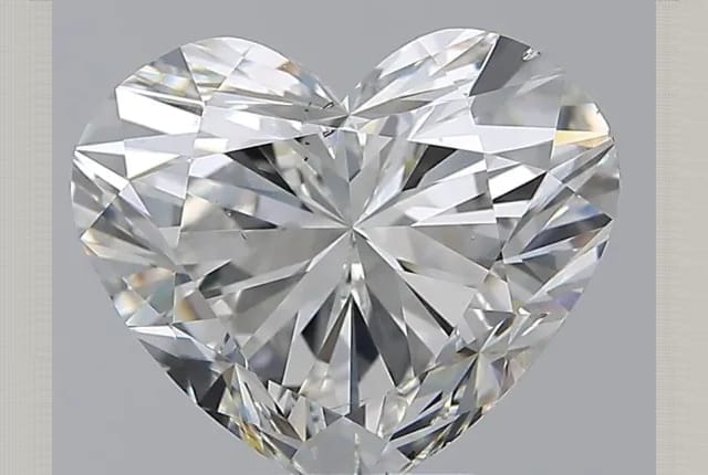 5.01 Carat Heart Diamond