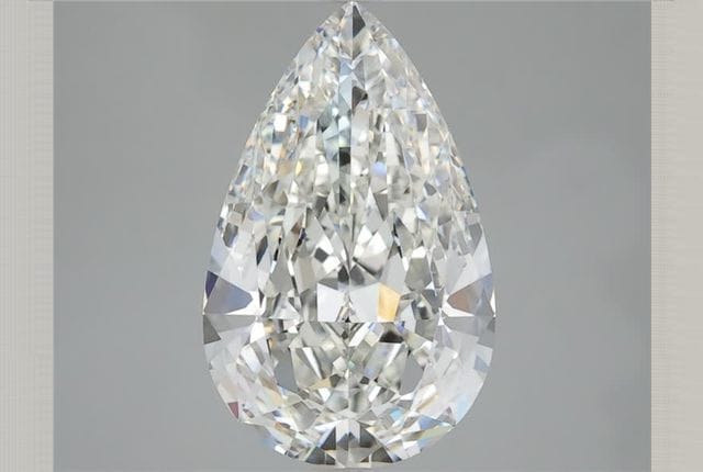 4.06 Carat Pear Diamond