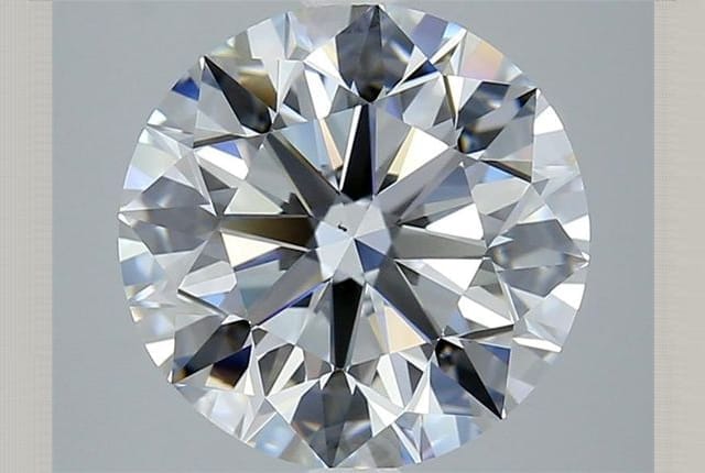4.58 Carat Round Diamond