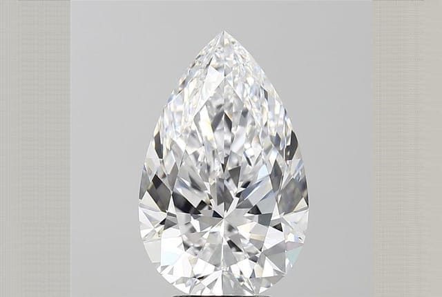 5.01 Carat Pear Diamond