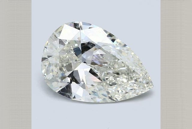 4.71 Carat Pear Diamond
