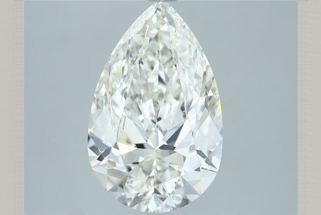 4.02 Carat Pear Diamond