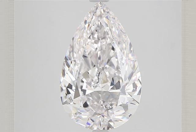 3.28 Carat Pear Diamond