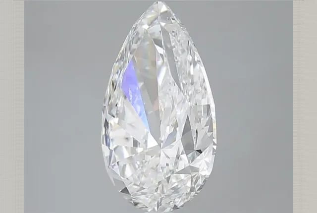 4.01 Carat Pear Diamond