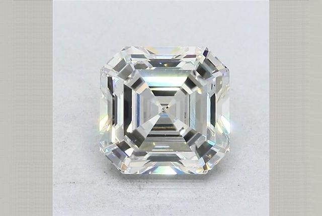 2.54 Carat Asscher Diamond