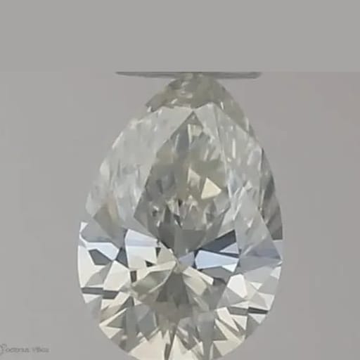0.19 Carat Pear Diamond