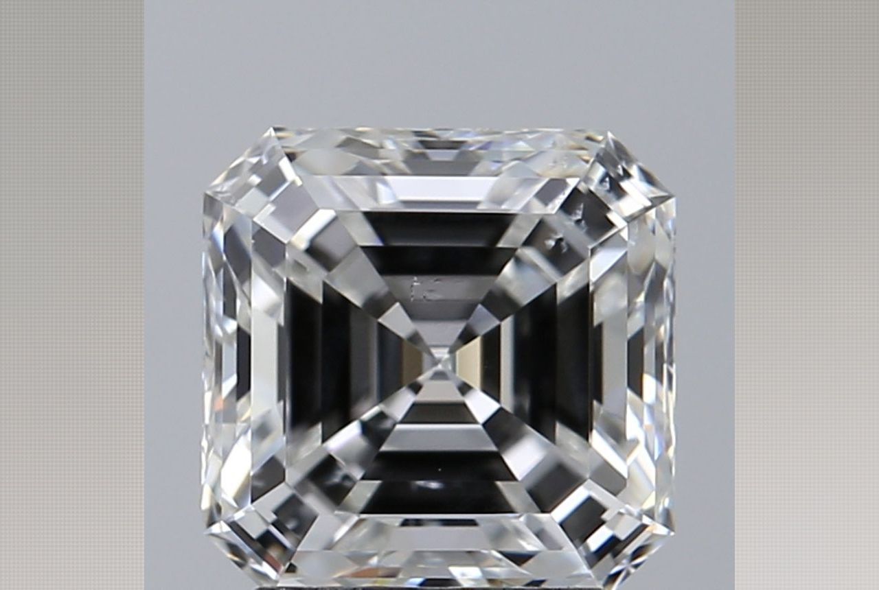 2.01 Carat Asscher Diamond