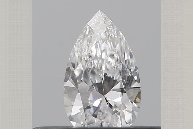 0.19 Carat Pear Diamond