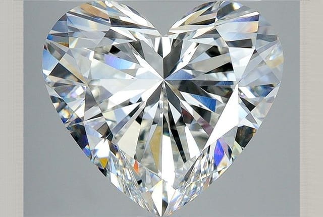 4.05 Carat Heart Diamond