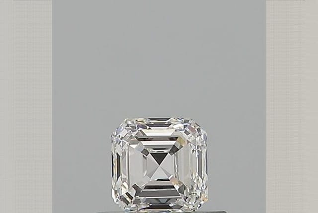 0.50 Carat Asscher Diamond