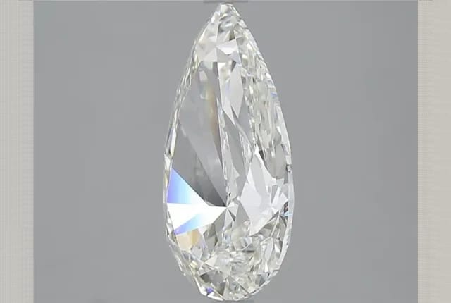 4.04 Carat Pear Diamond
