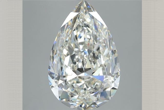 4.01 Carat Pear Diamond