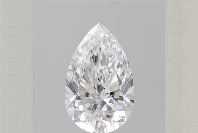 4.08 Carat Pear Diamond