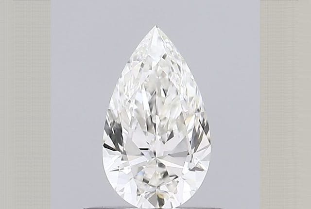 0.33 Carat Pear Diamond