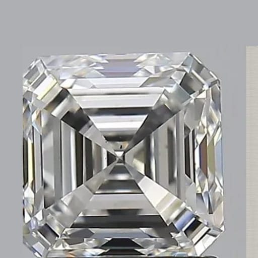 1.81 Carat Asscher Diamond