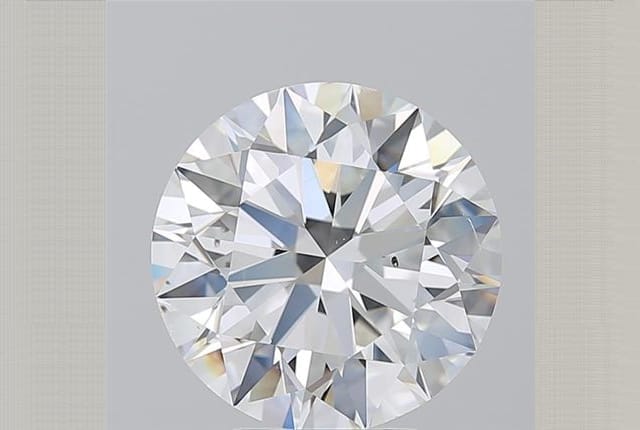 5.02 Carat Round Diamond
