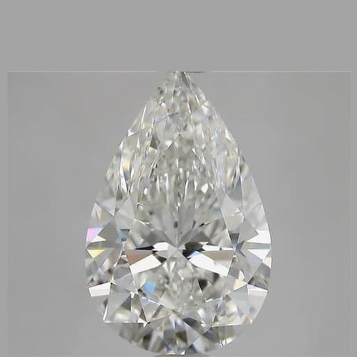 3.70 Carat Pear Diamond