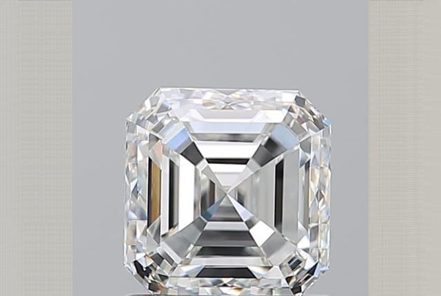 1.50 Carat Asscher Diamond