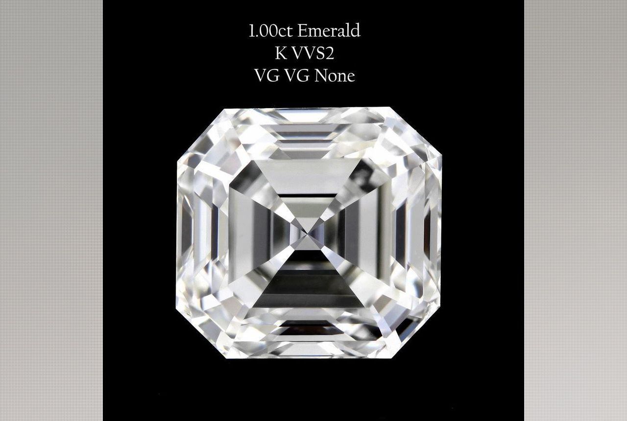 1.00 Carat Asscher Diamond