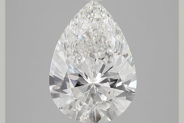 4.00 Carat Pear Diamond