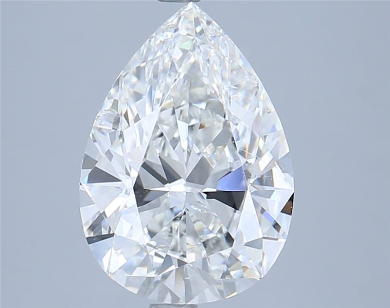 4.03 Carat Pear Diamond