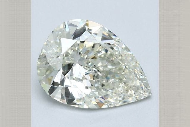 2.79 Carat Pear Diamond