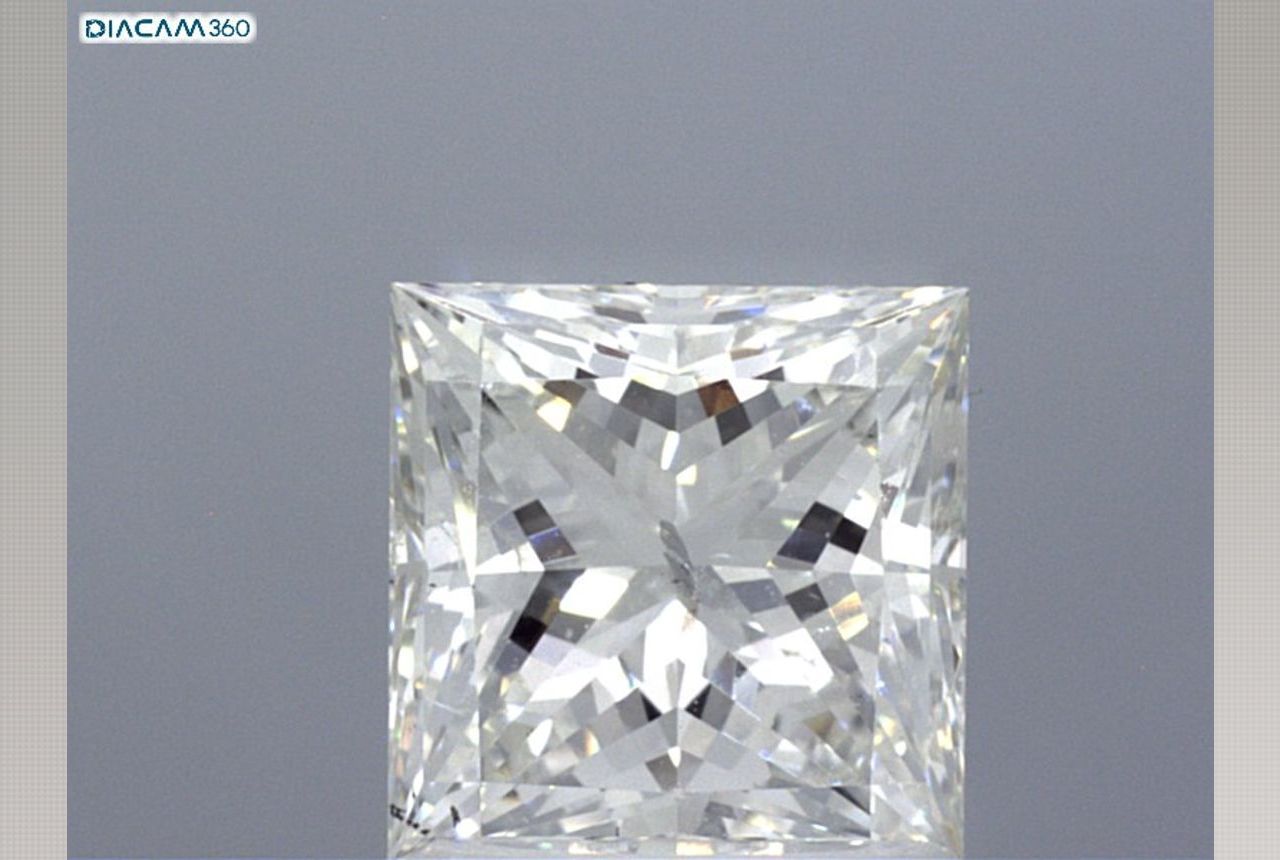 1.90 Carat Princess Diamond