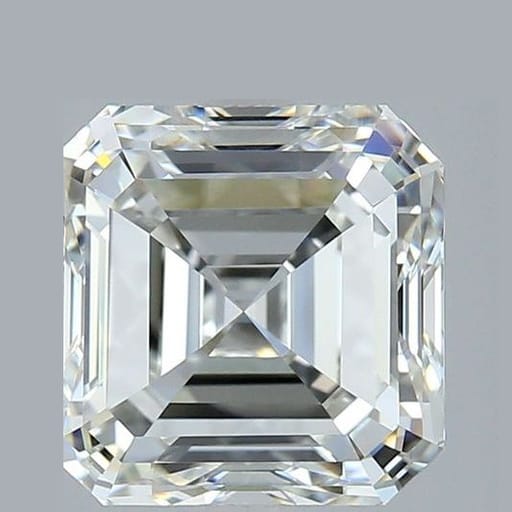 5.02 Carat Asscher Diamond