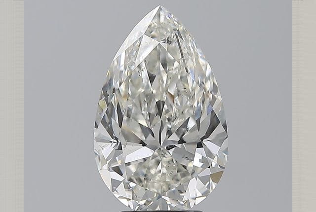 4.01 Carat Pear Diamond