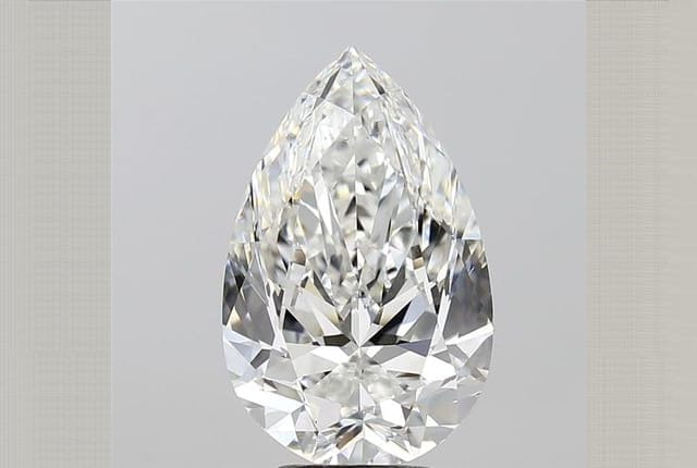 5.01 Carat Pear Diamond