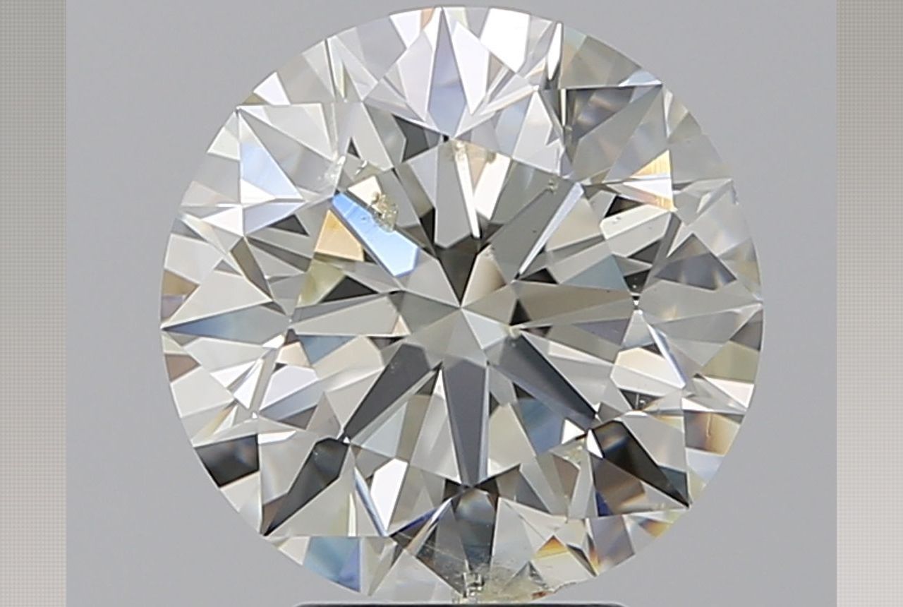 3.80 Carat Round Diamond