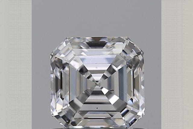 0.83 Carat Asscher Diamond