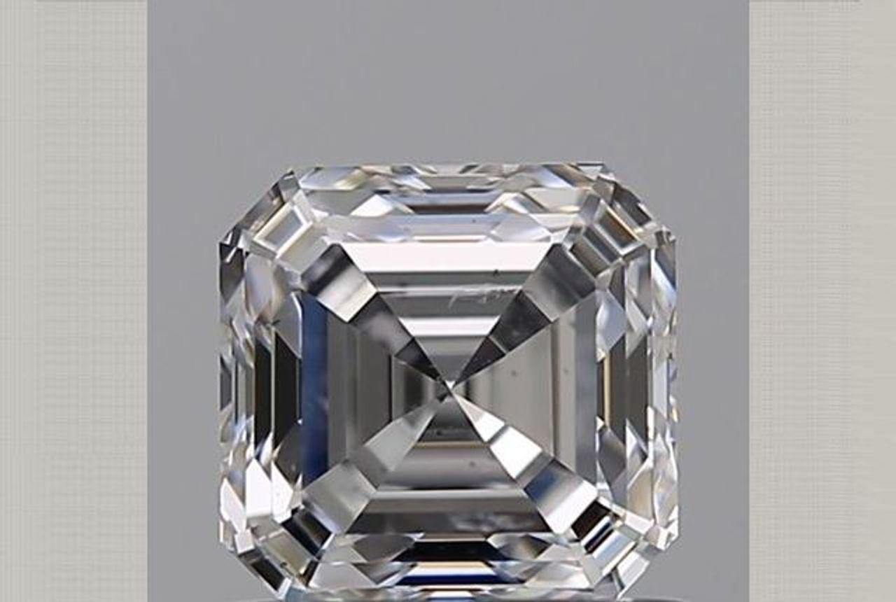 0.80 Carat Asscher Diamond