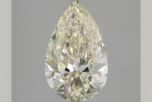 4.01 Carat Pear Diamond