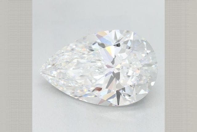2.07 Carat Pear Lab Diamond