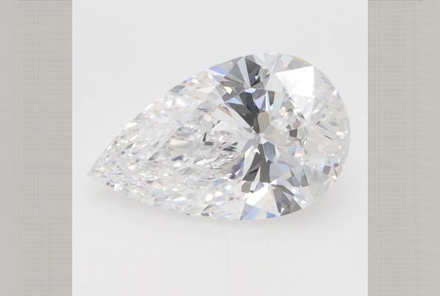 2.00 Carat Pear Lab Diamond
